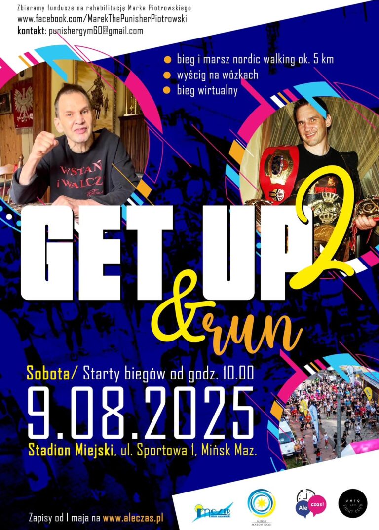 Ważne z Polski – Get Up & Run. Bieg dla Marka the Punisher Piotrowskiego